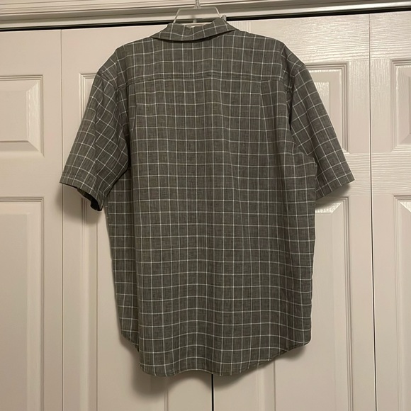 Orvis Shirt Mens XL Gray White Plaid Button Down Short Sleeve Fishing Casual. - Picture 8 of 10